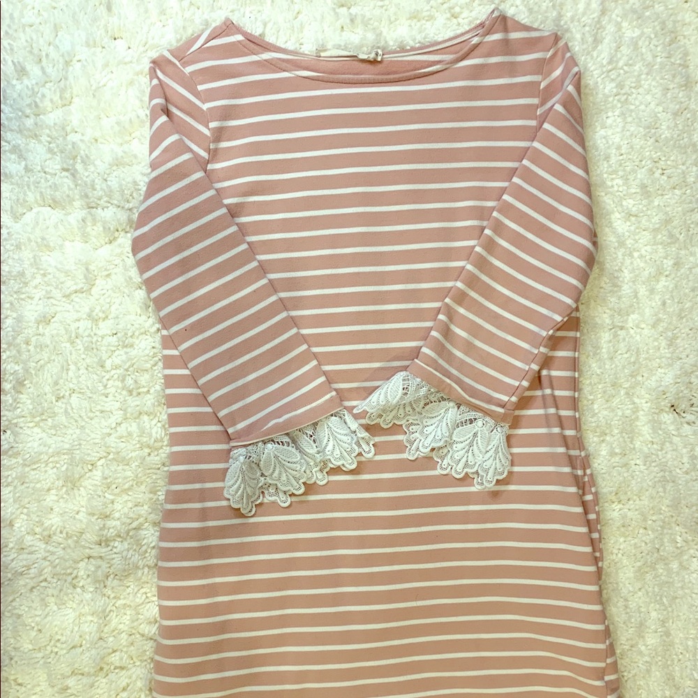 Ellison 3/4 Sleeve, Scoop-Neck Pocketed Dress